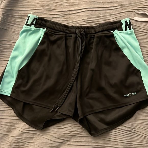 Flag Nor Fail - Women's Athletic Shorts - Black (Medium) and Gray (Large) - Picture 4 of 9